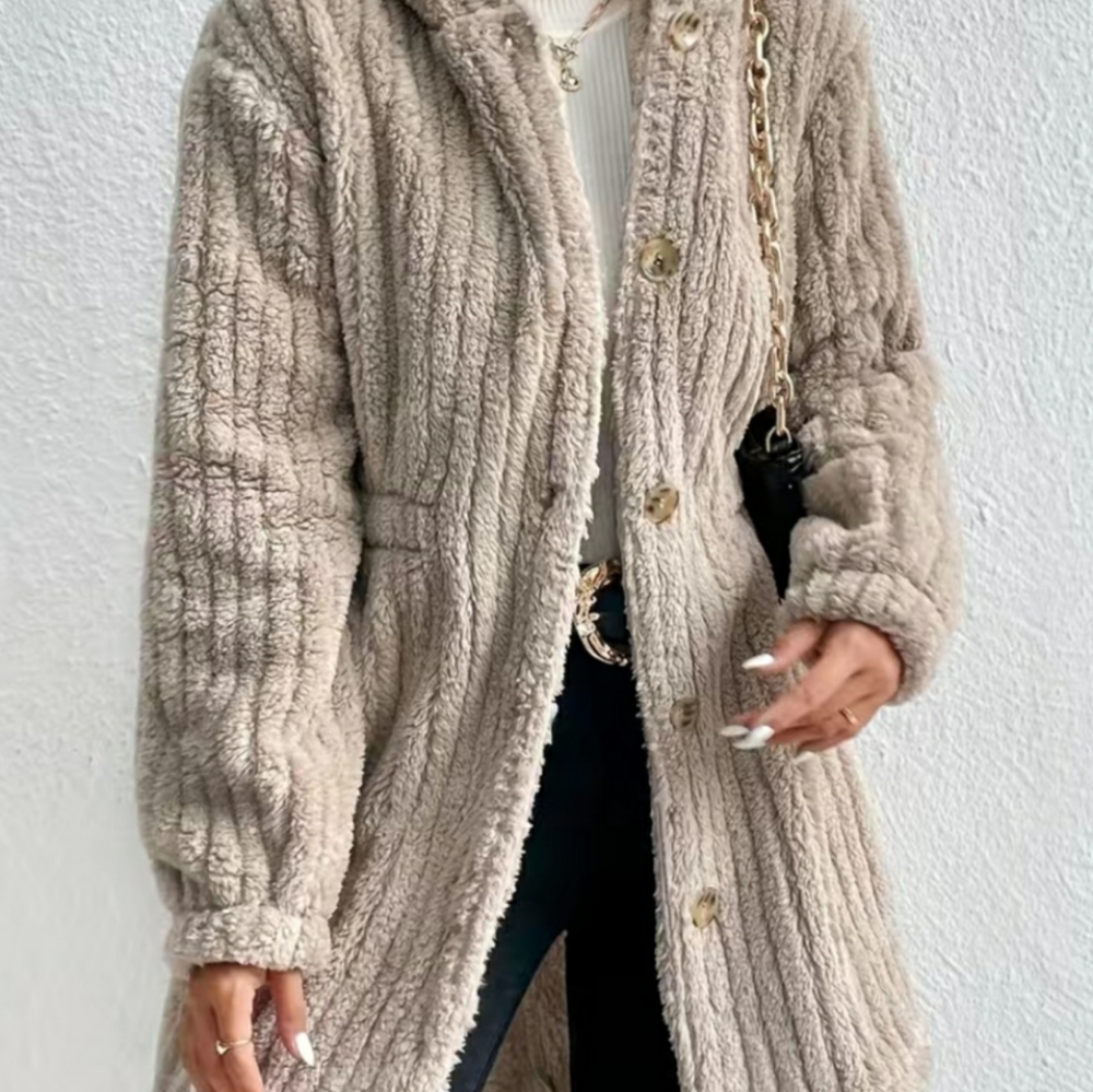 Button Front Hooded - image 3